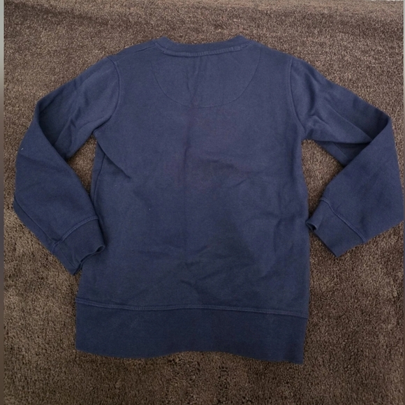 Mini Boden Blue Christmas Sweater - Picture 3 of 3